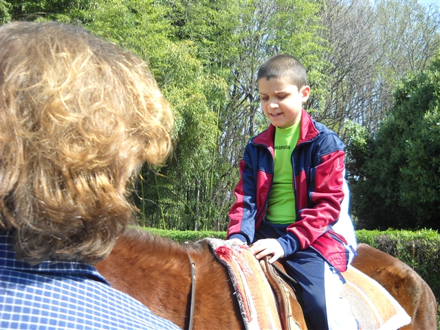 GABRIELE NESOSSI A CAVALLO